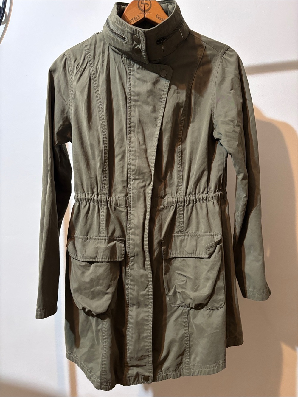 Women's Olive Green Utility Jacket